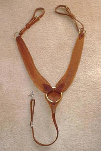 BR10 - Western Leather Breast Collar