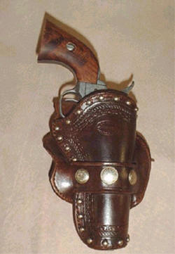 Western Leather Gun Holster