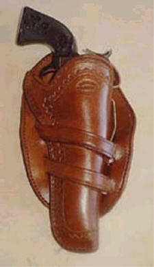 Mexican Loop Variation -Western Leather Gun Holster