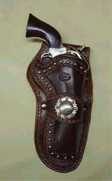 Large Conchos/Spots Gun Holster