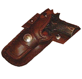 The Austin- Leather Gun Holster