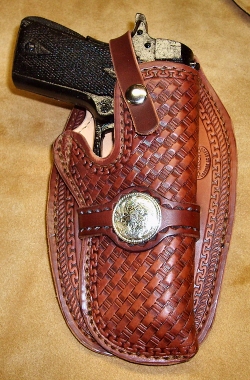 H1911 - The Austin Basketweave Gun Holster