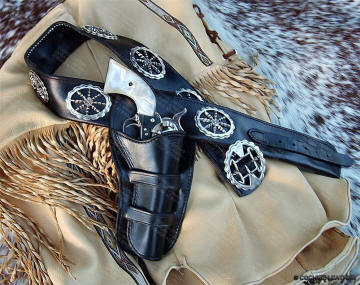 HS1919 - Shane Gun Belt w/Holster